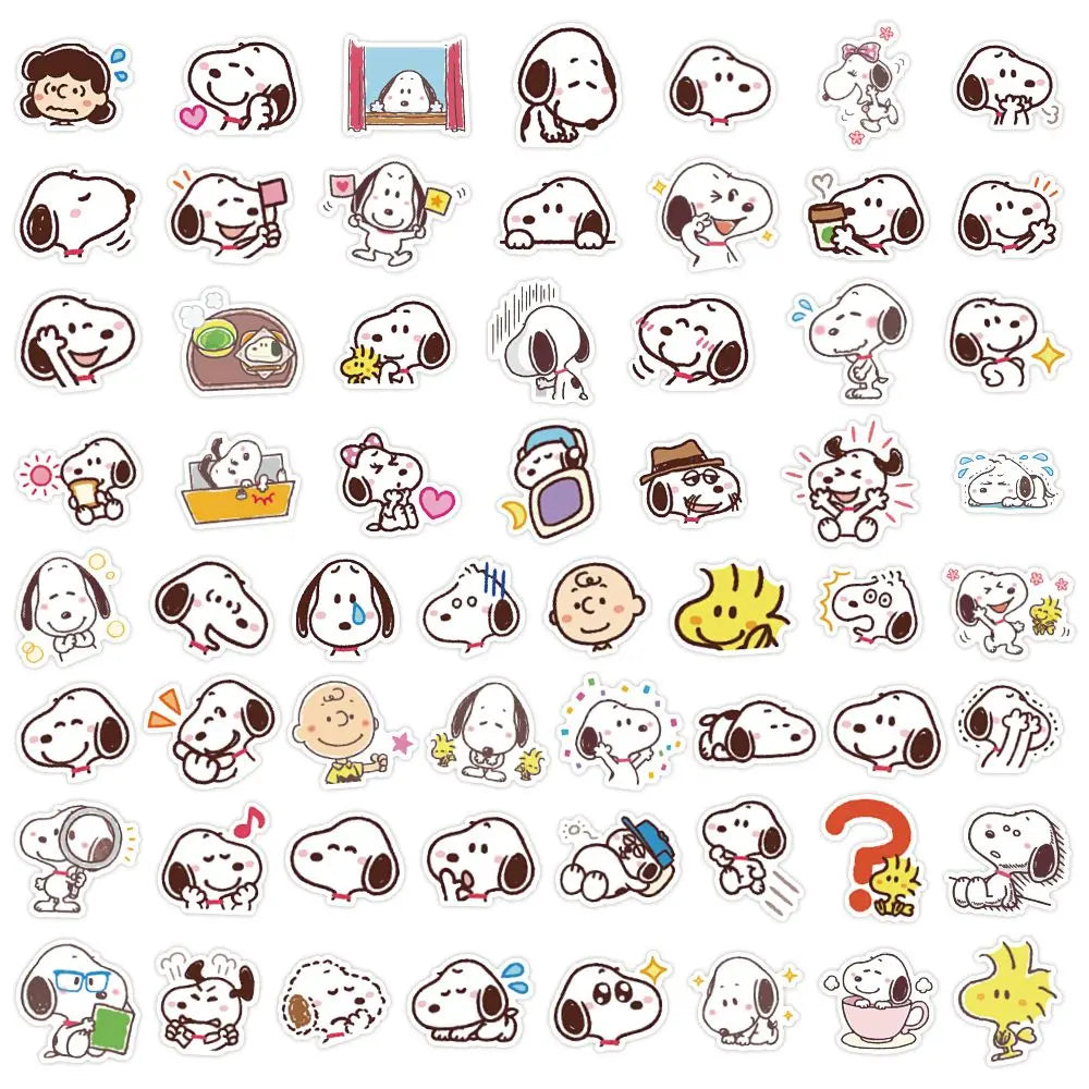 Snoopy Limited 60pcs Stickers Set