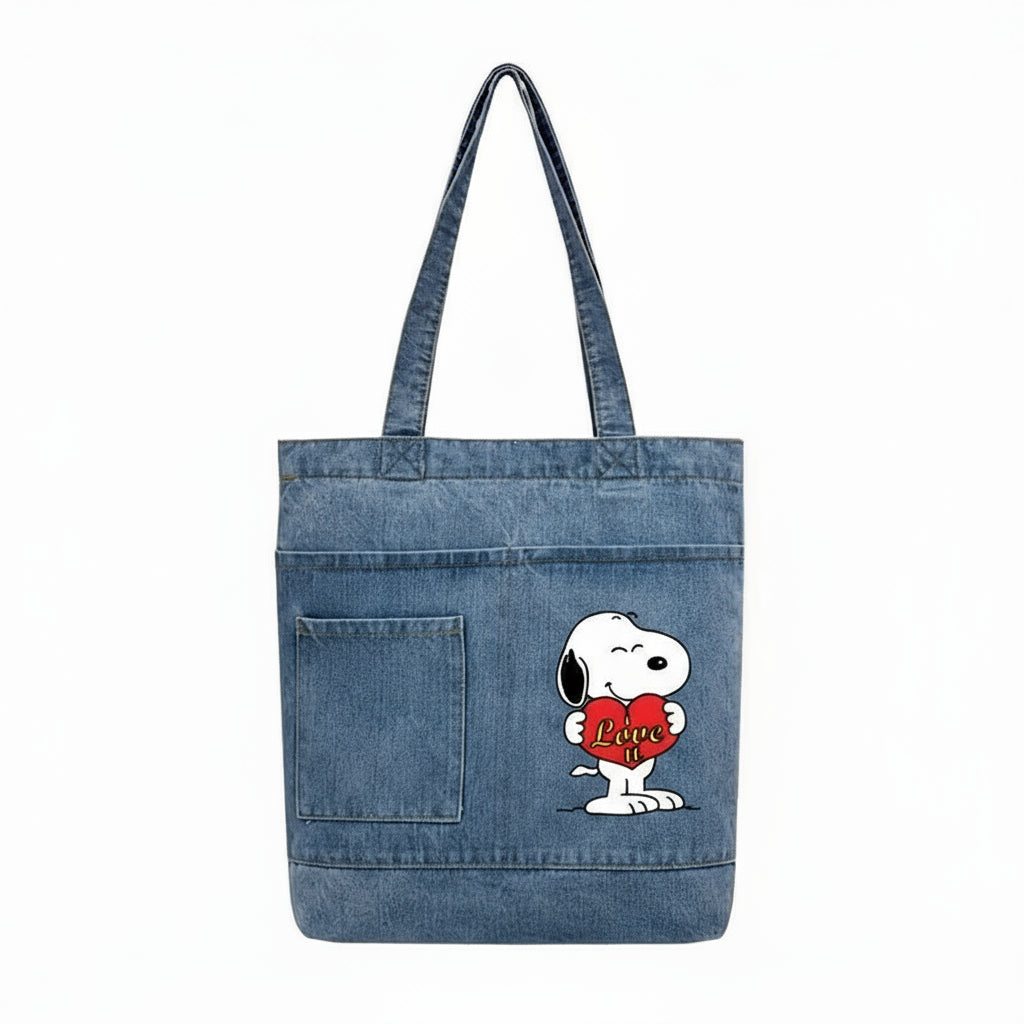 Snoopy Original Denim Bag