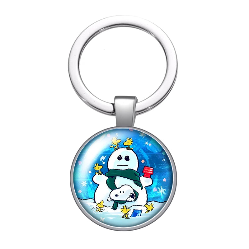 Snoopy Holiday Keychain