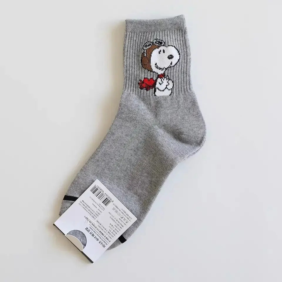 Snoopy Exploring Socks