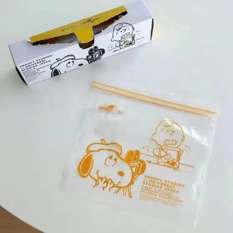 Snoopy Disposable Snaplock Bags