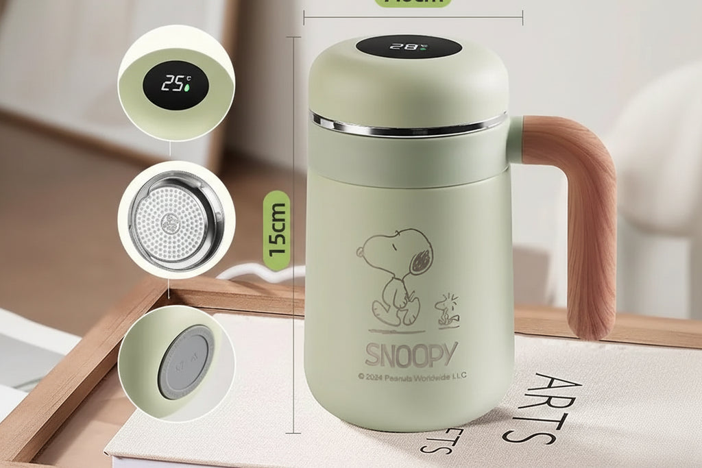 Snoopy & Woodstock Flask