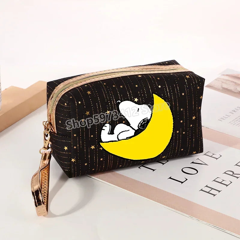 Snoopy Sparkle Cosmetic Bag