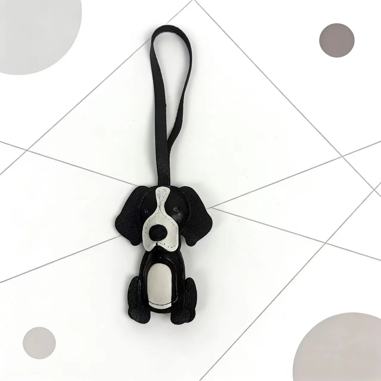 Border Collie Dog Bag Charm