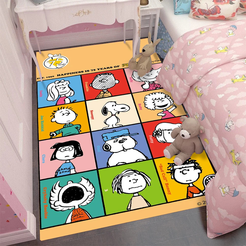 Snoopy Family Rug
