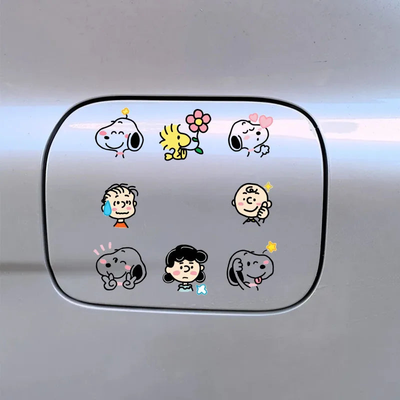 Snoopy Best Friends Car Sticker