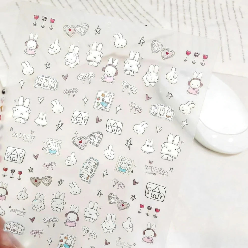 Miffy Cute Stickers 2pcs