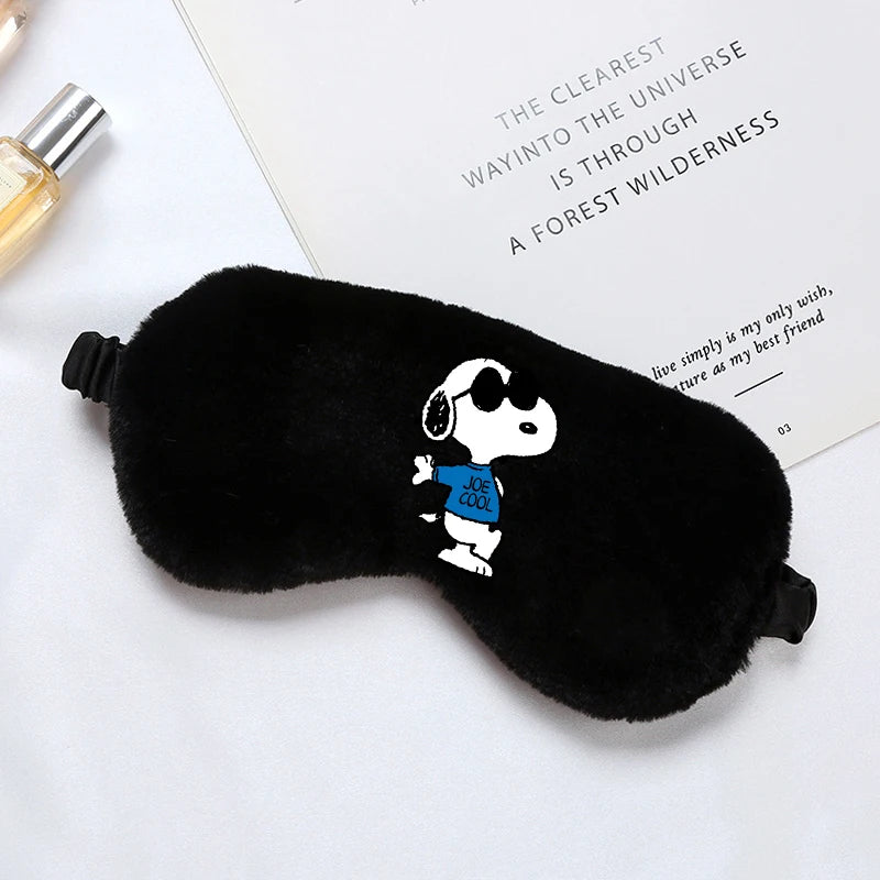 Snoopy Plushy Eye Mask