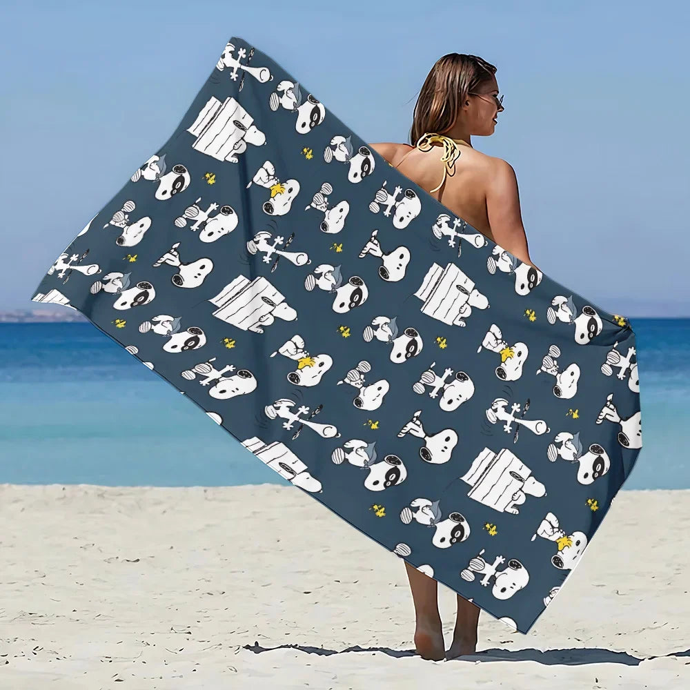 Snoopy Loves Summer Towel