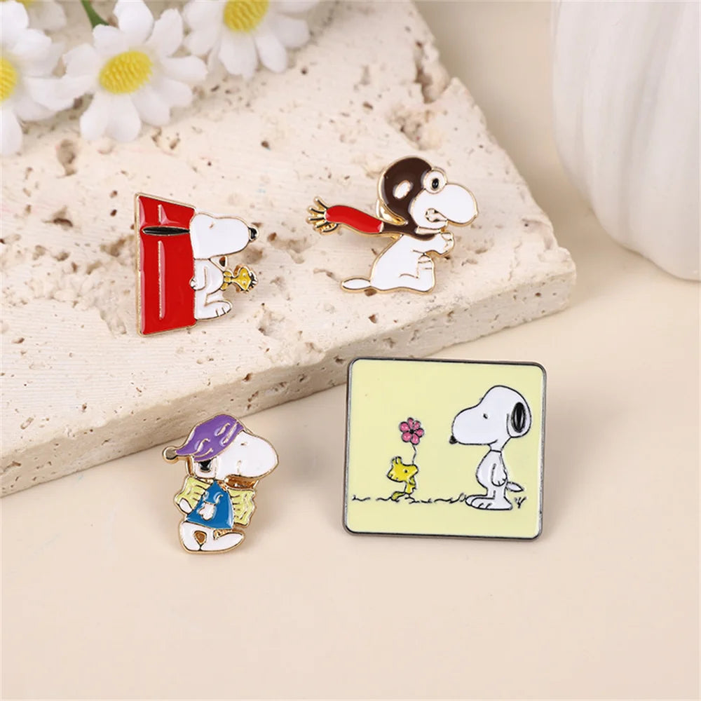 Snoopy Adventure Brooch