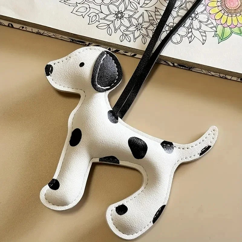 Dalmation Dog Bag Charm
