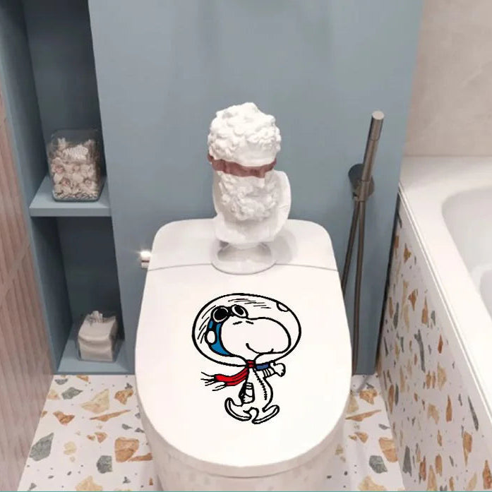 Snoopy Toilet Sticker