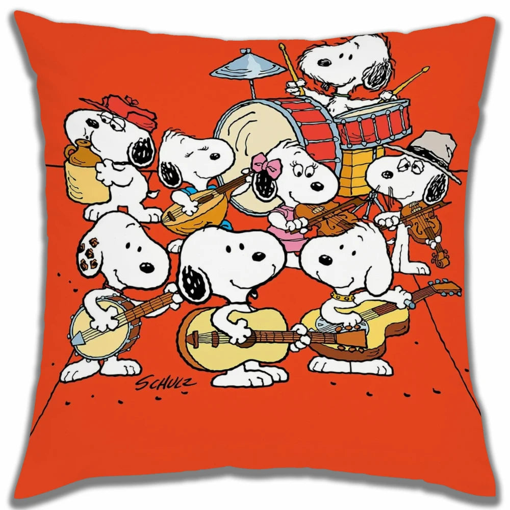 Snoopy Adventure Time Pillowcase