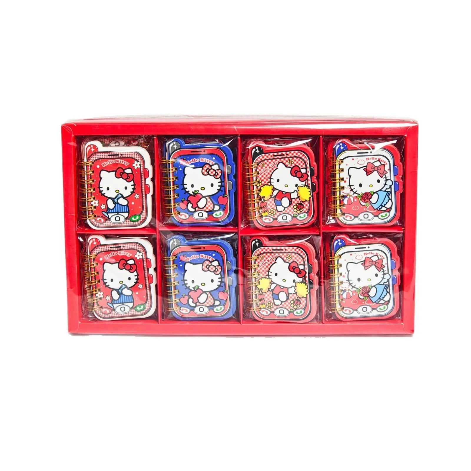 Hello Kitty Kawaii Mini Notebook 4pcs