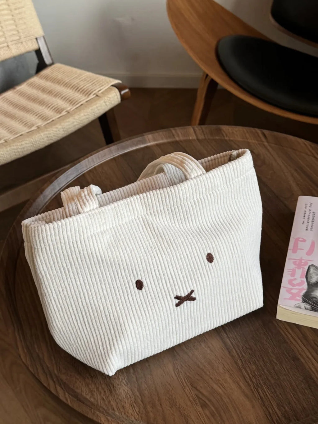 Miffy Corduroy Kawaii Bag