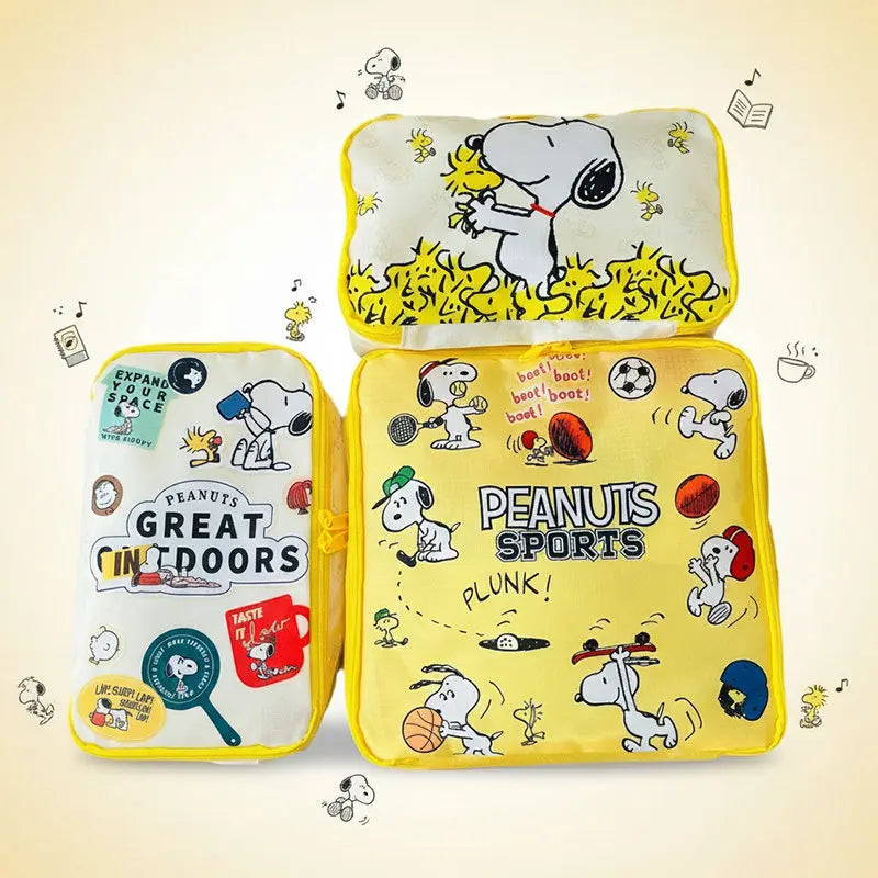 Snoopy Butter Storage Bag 3pcs