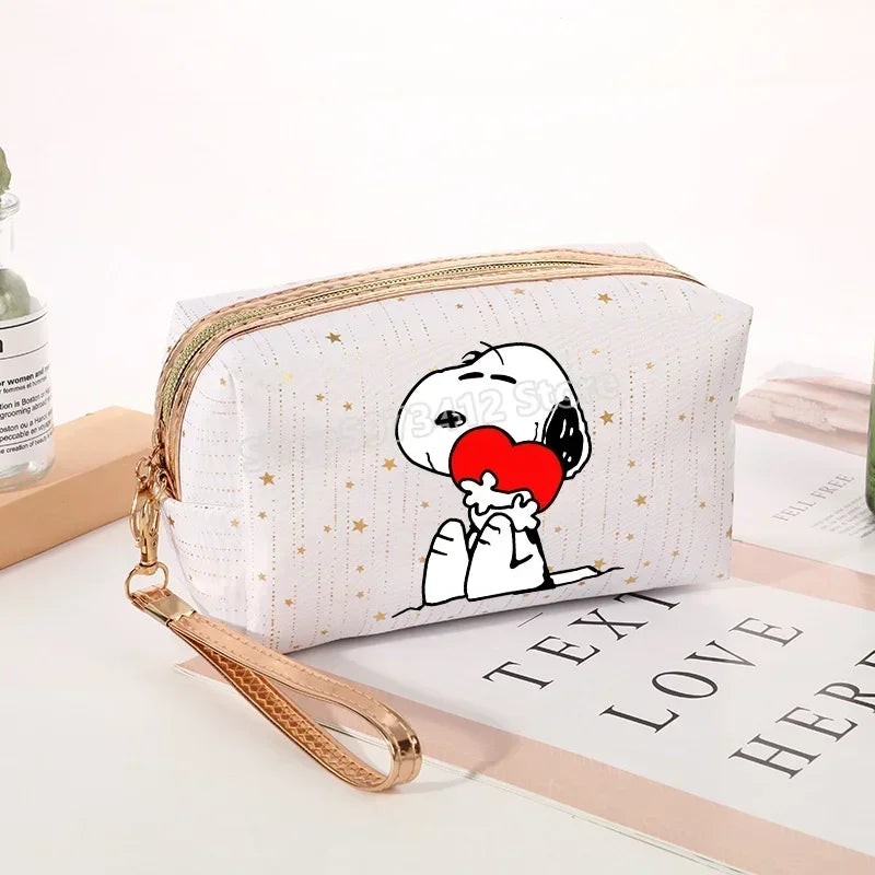 Snoopy Sparkle Cosmetic Bag