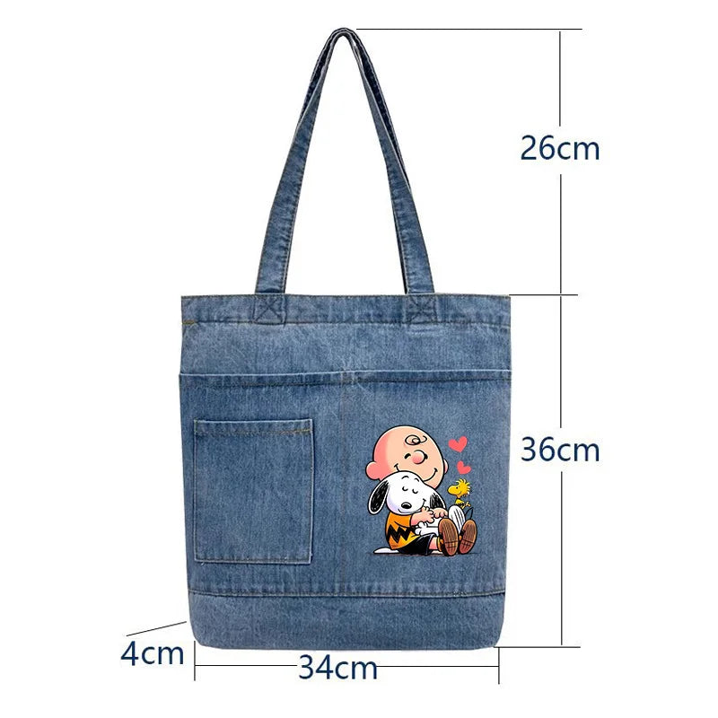 Snoopy Original Denim Bag