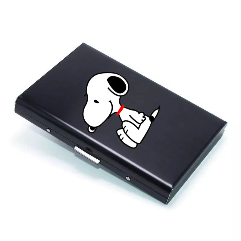 Snoopy Metal Card Holder