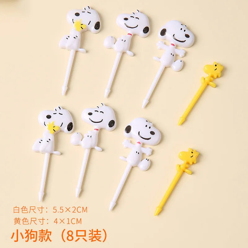 Snoopy Mini Fork (8pcs)