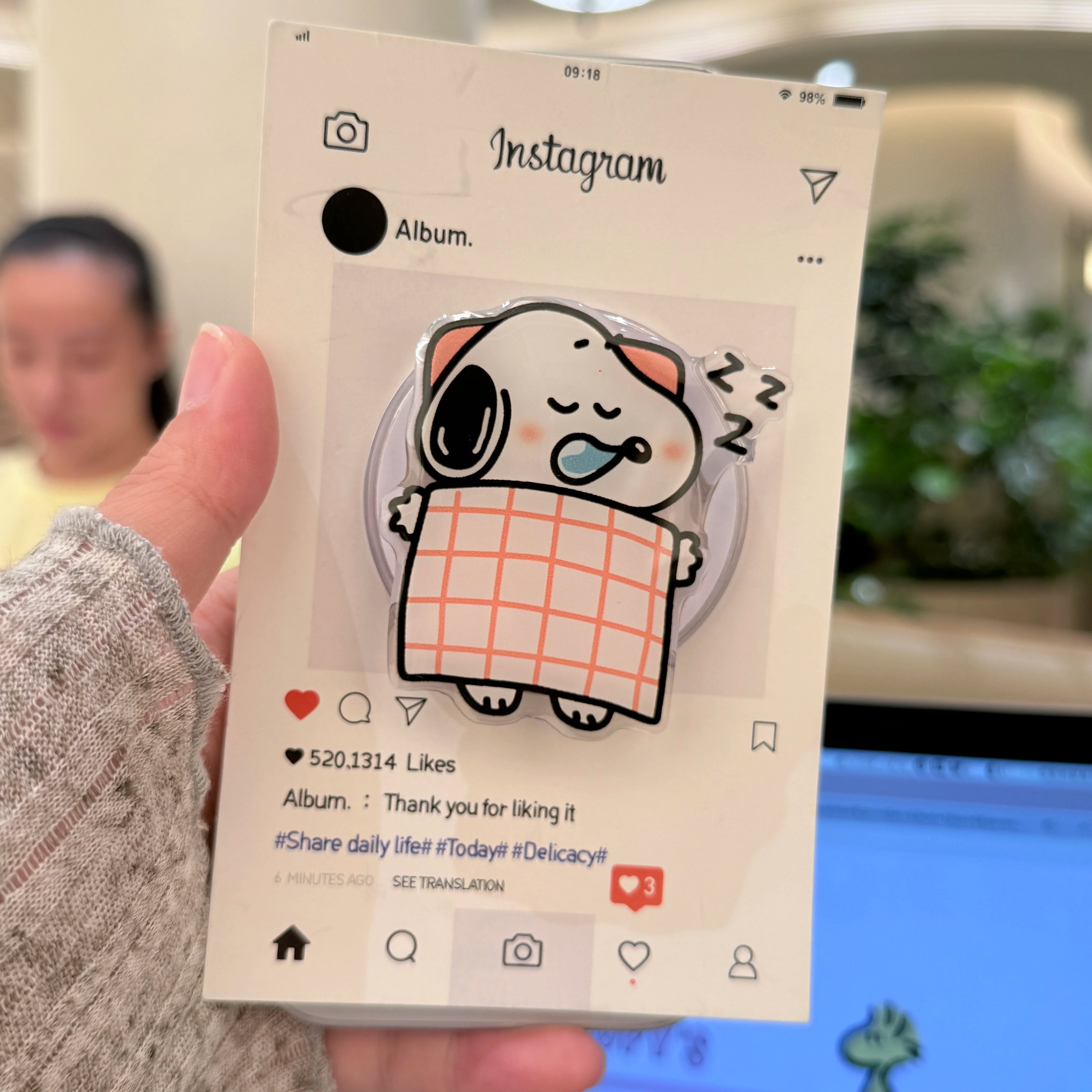 Snoopy & Friends Phone Holder