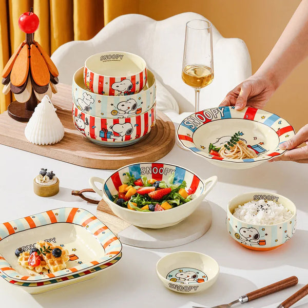 Snoopy Adore Dinnerware – ikkai stationery