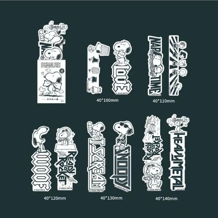 Snoopy Stickers Set (10pcs)