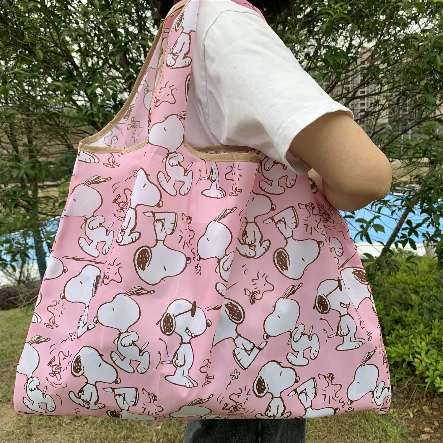 Snoopy Foldable & Portable Shopping Bag
