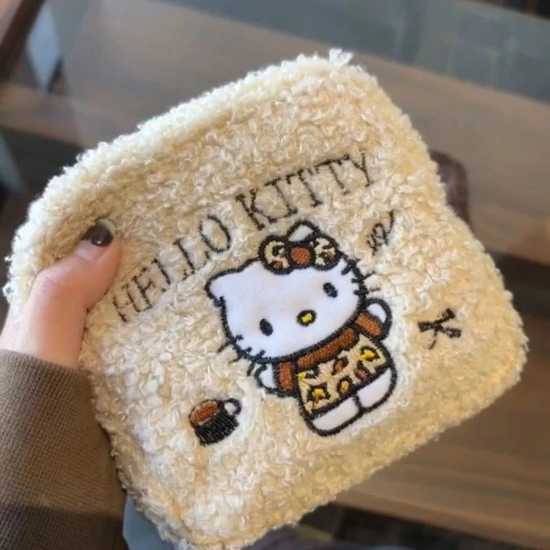 Hello Kitty Plush Storage Bag