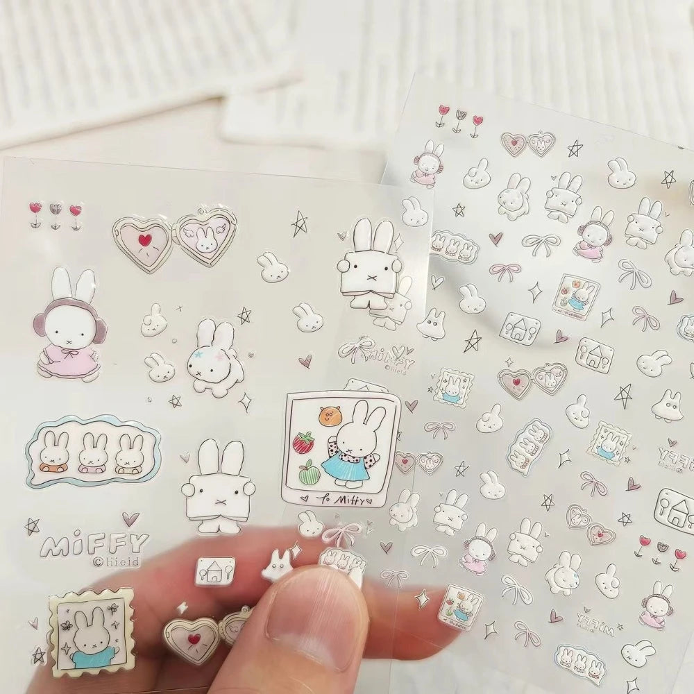 Miffy Cute Stickers 2pcs