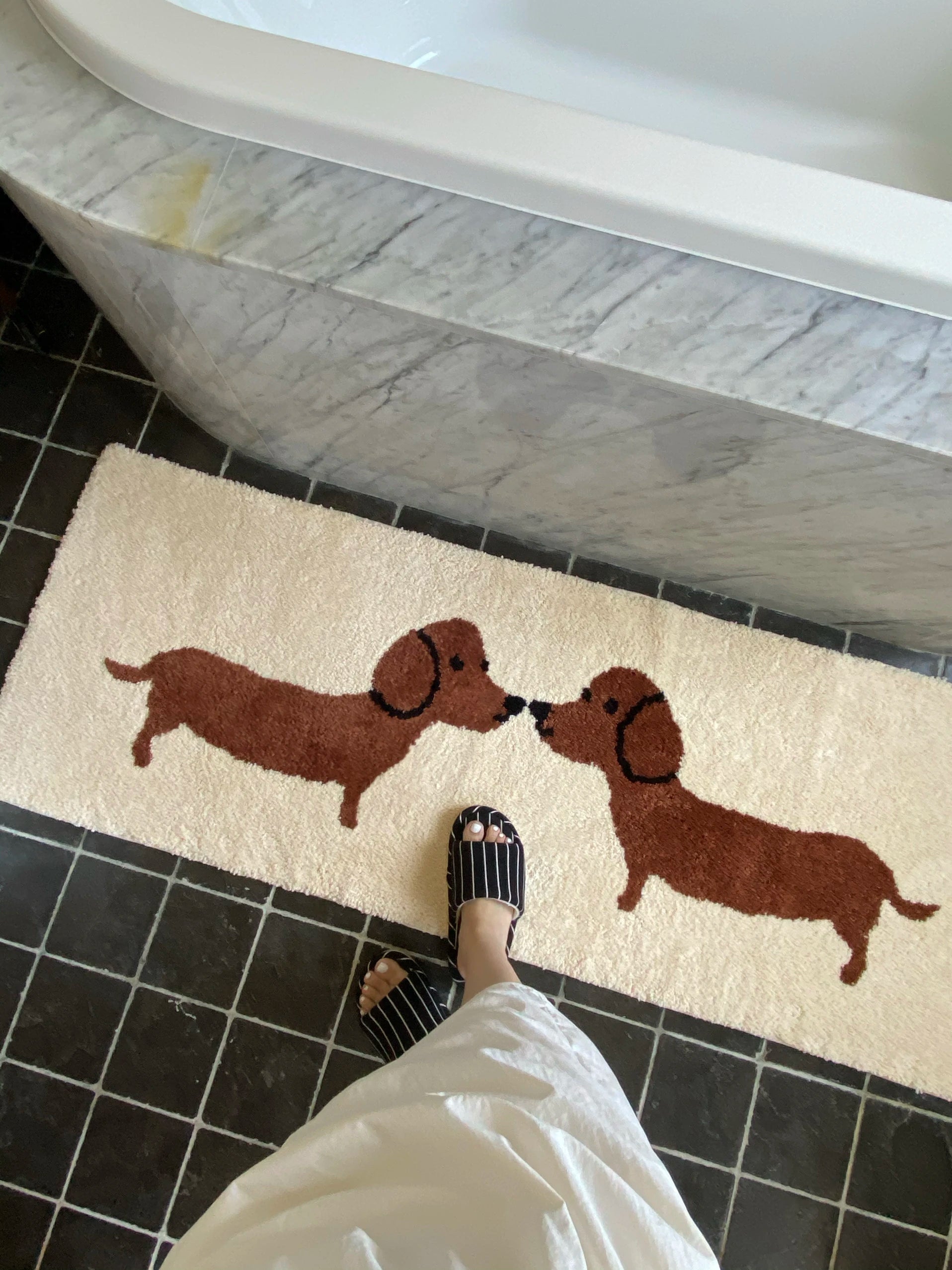 Dachshund Bath Mat