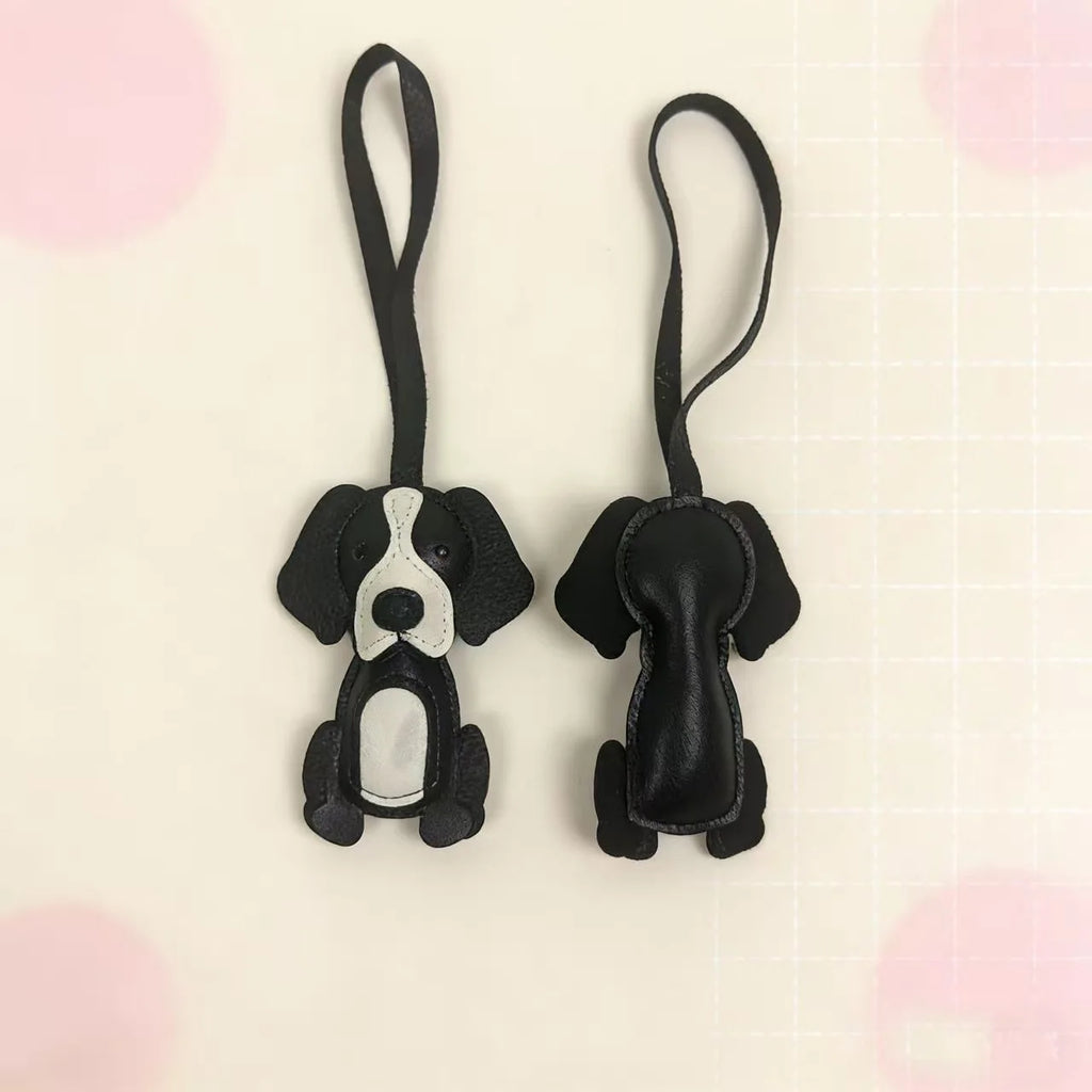 Border Collie Dog Bag Charm