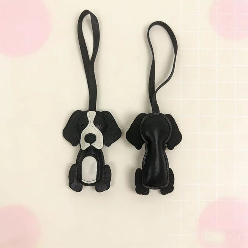 Border Collie Dog Bag Charm