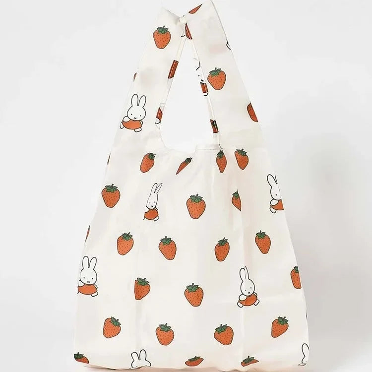 Miffy Strawberry Foldable & Portable Bag