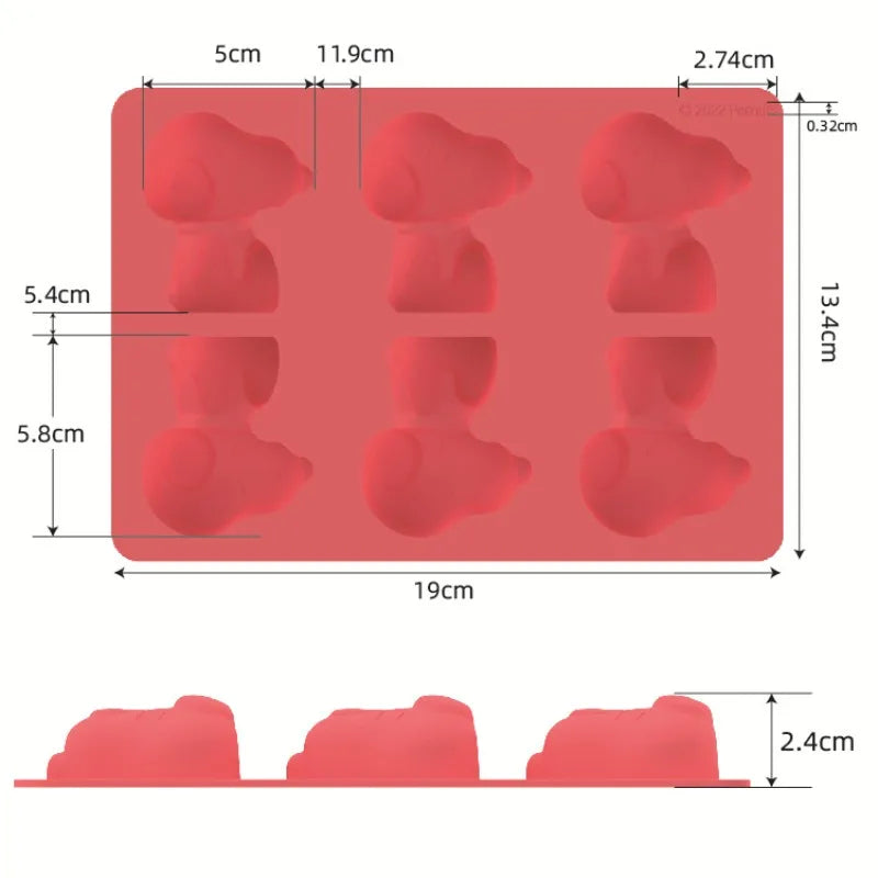 Snoopy Love Mold