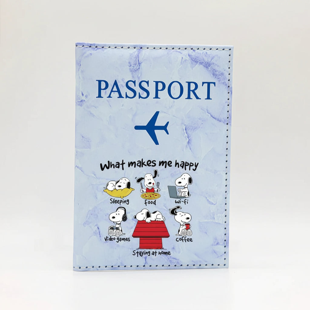 Snoopy Adventure Passport Cover