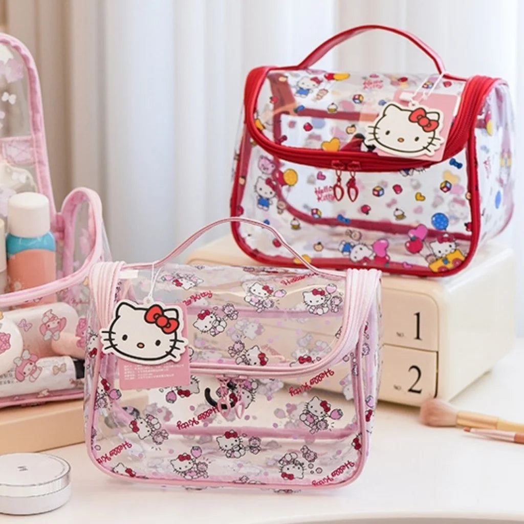 Hello Kitty Transparent Storage Bag