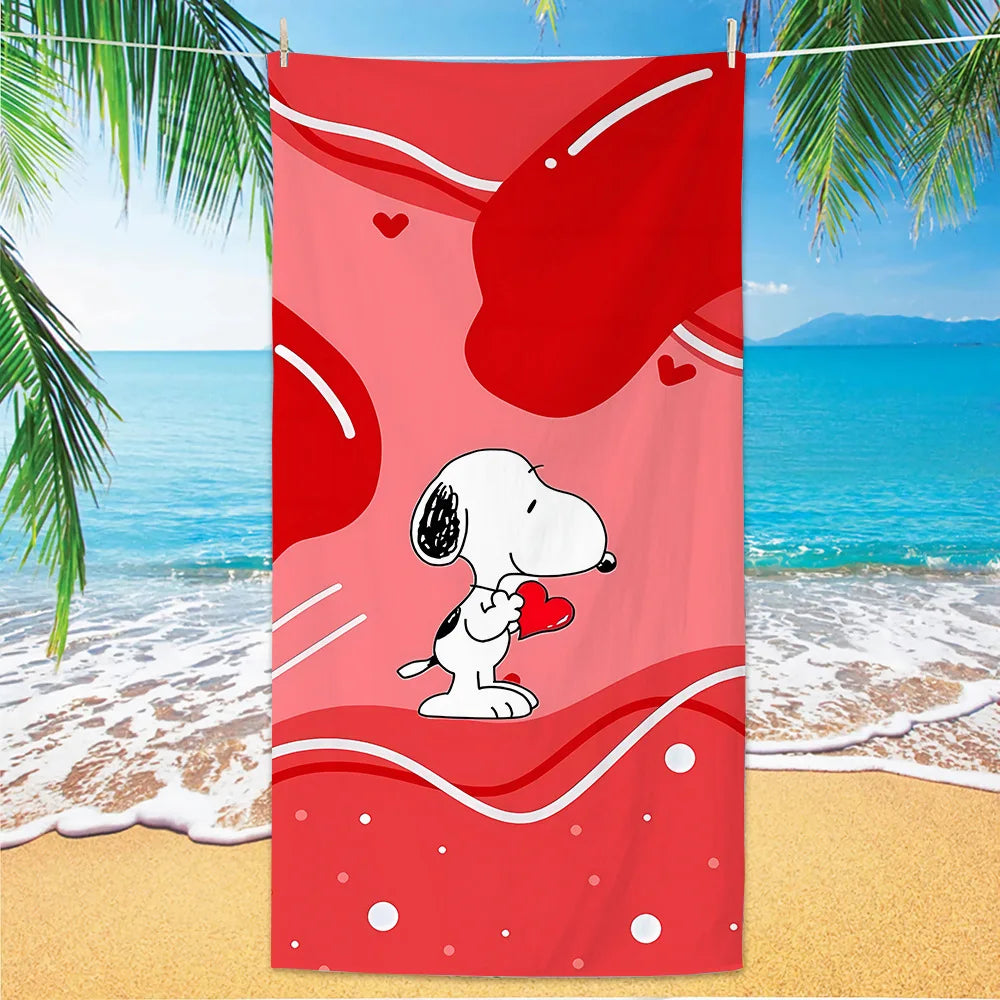 Snoopy Happy Towel