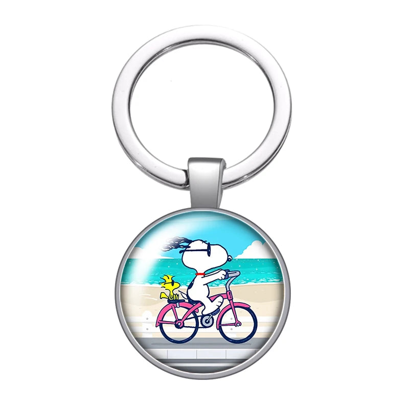 Snoopy Holiday Keychain