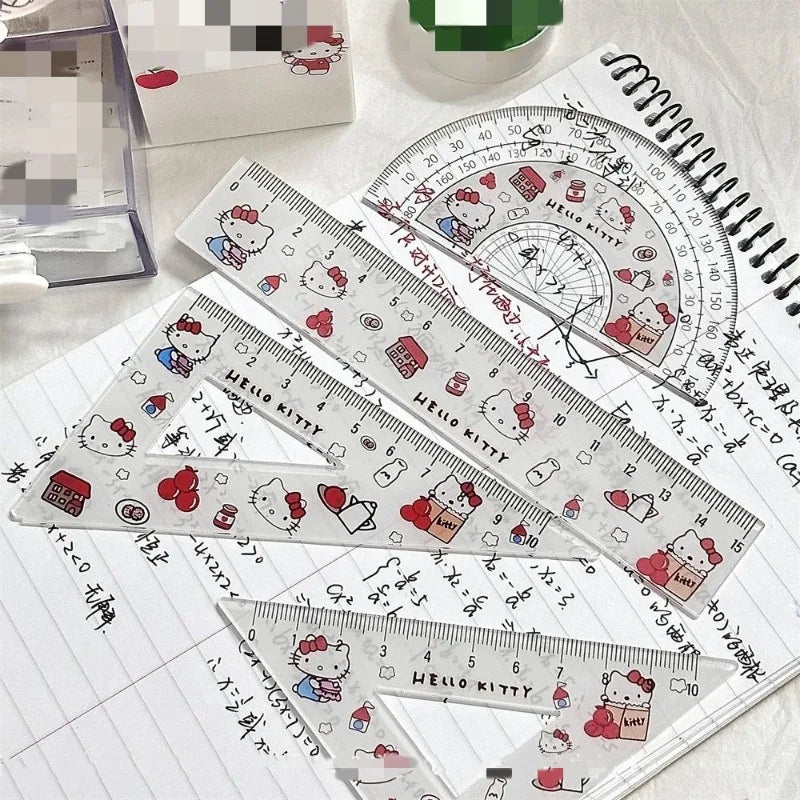Hello Kitty Rulers 4pcs Set