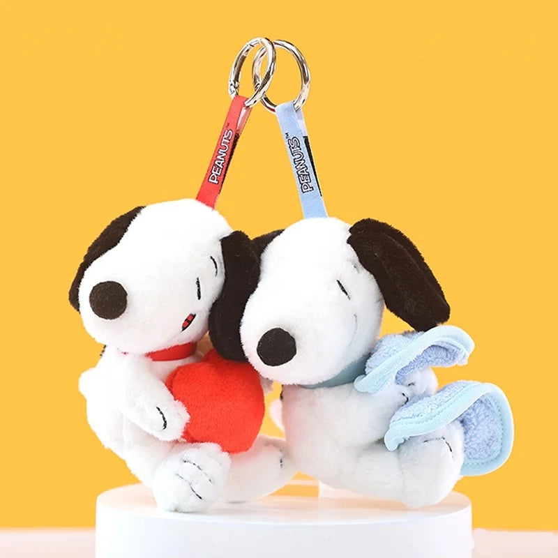 Snoopy Adore Plush Keychain