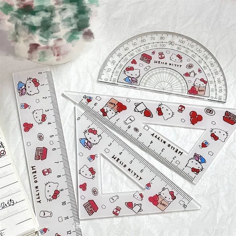 Hello Kitty Rulers 4pcs Set
