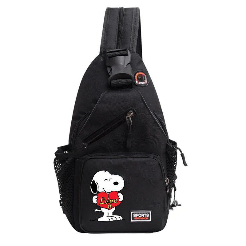 Snoopy Vibing Crossbody Bag