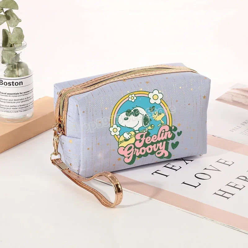 Snoopy Sparkle Cosmetic Bag