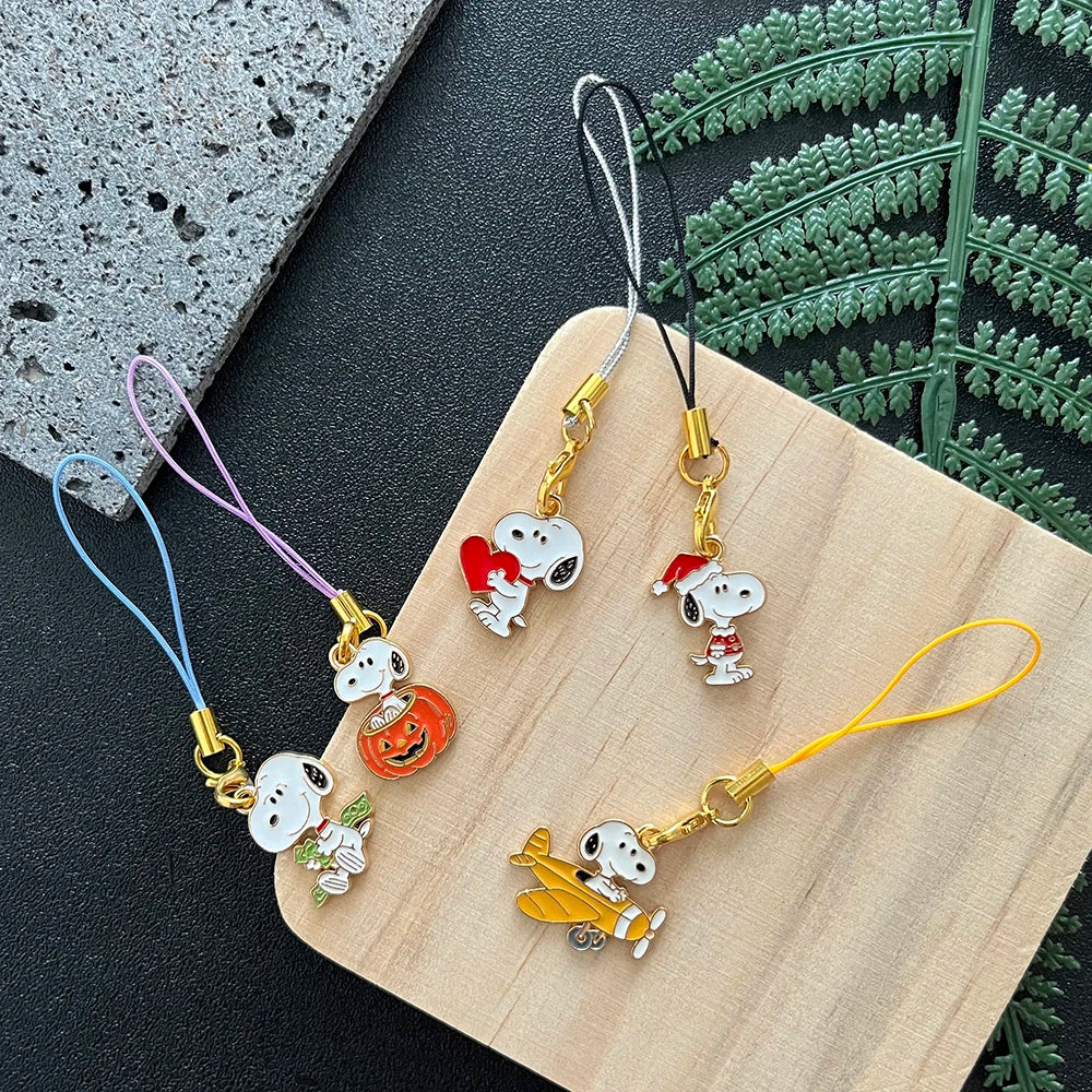 Snoopy Celebration Keychain Set (5pcs)