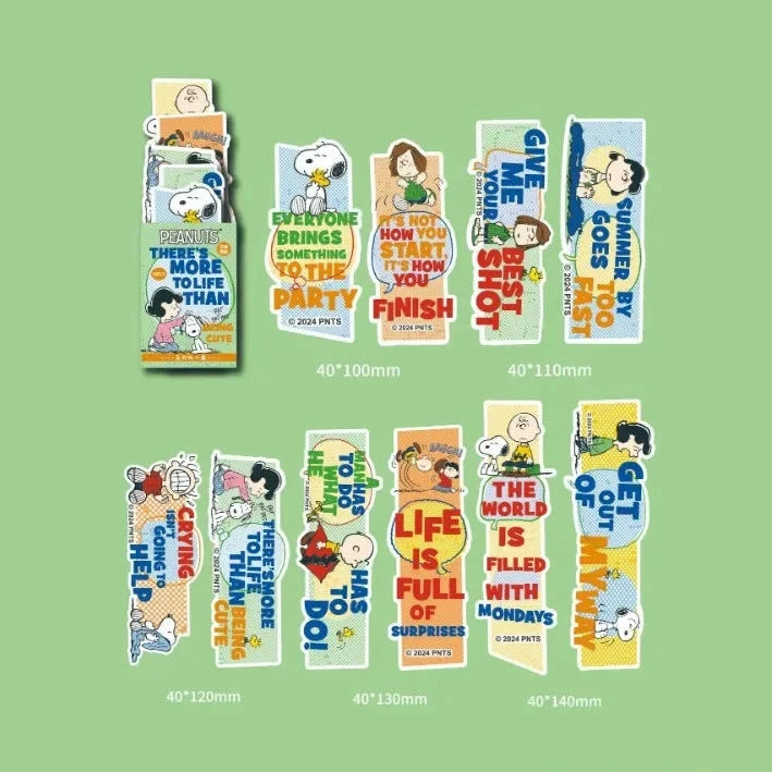 Snoopy Stickers Set (10pcs)