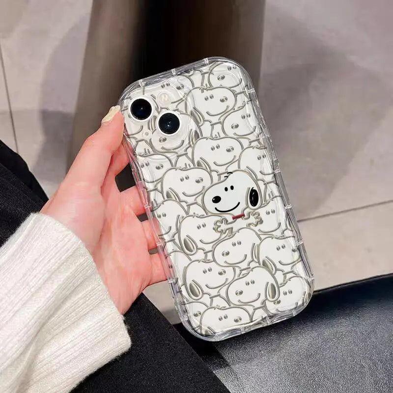 Snoopy Kawaii Wave Phone Case