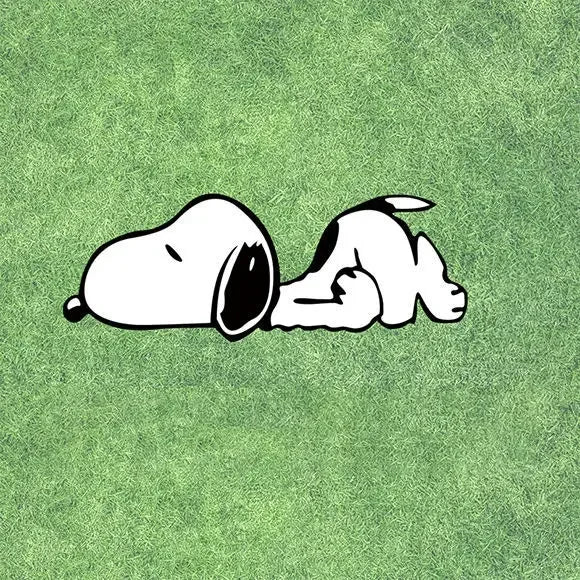 Snoopy Moods Car Sticker