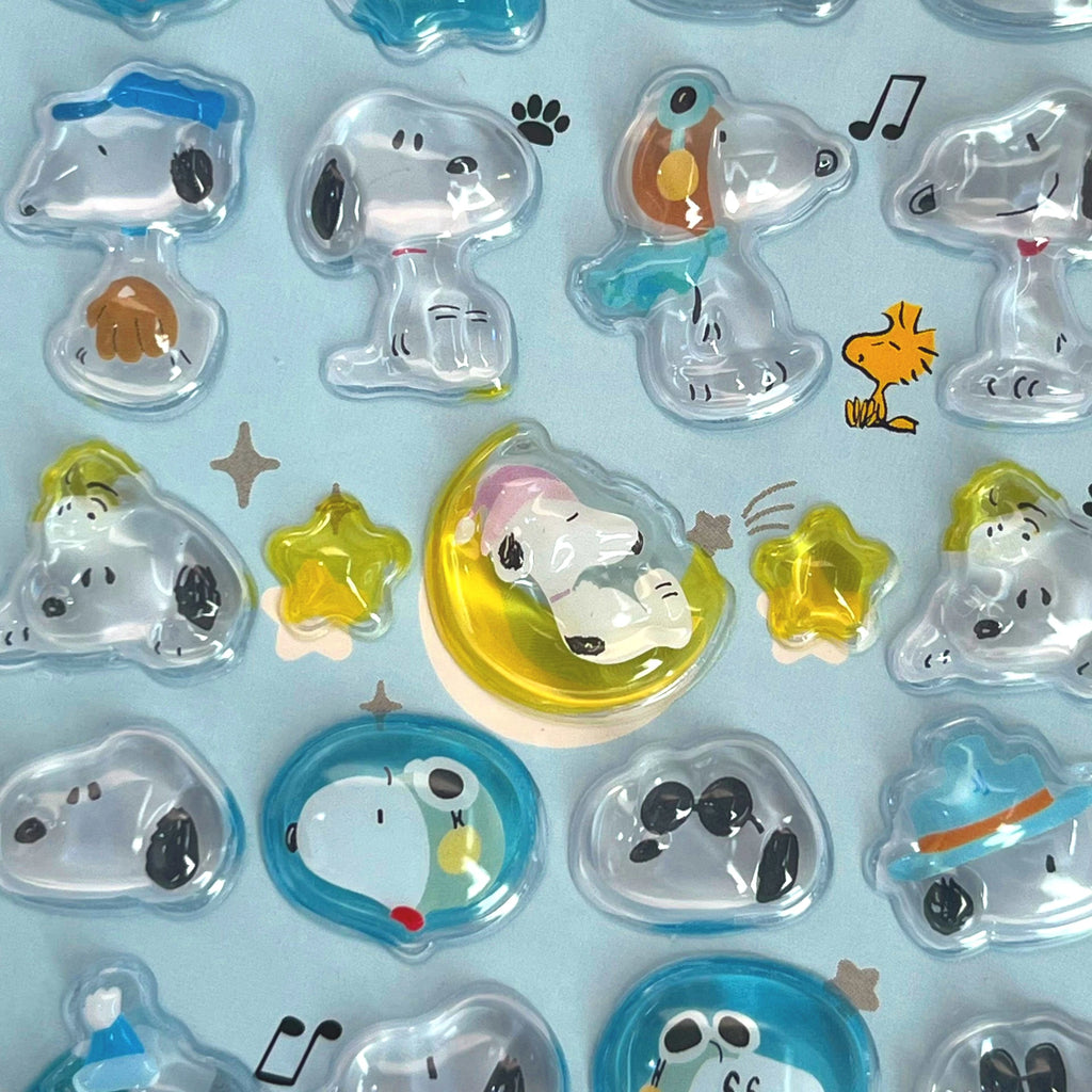 Snoopy 3D Bubble Stickers