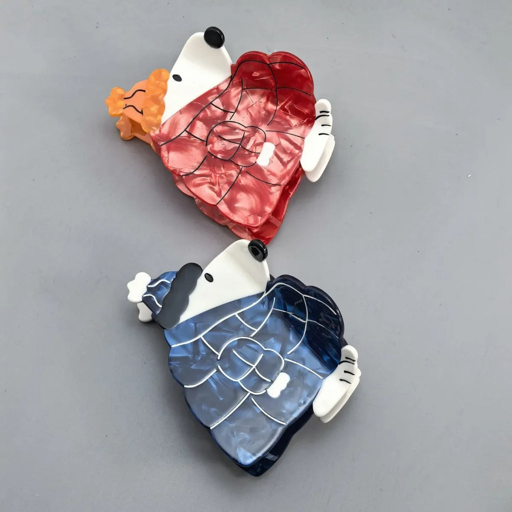 Snoopy Cozy Claw Clip